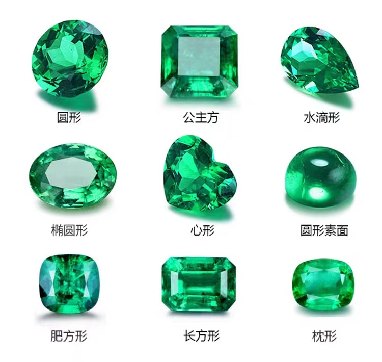 Emerald & Tsavorite Cuts
