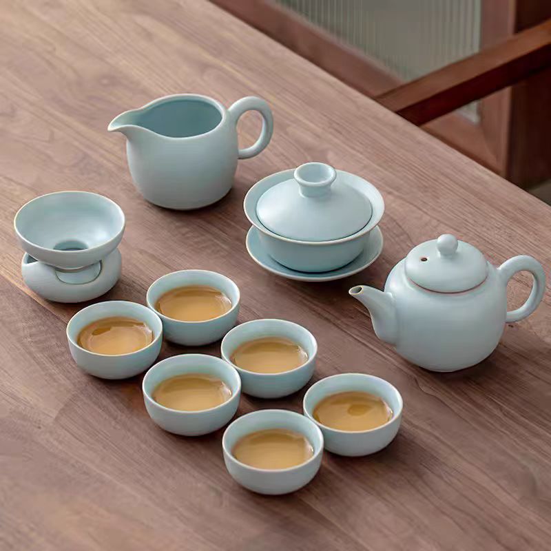 Blue Tea Set